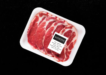 Meat & Seafood label