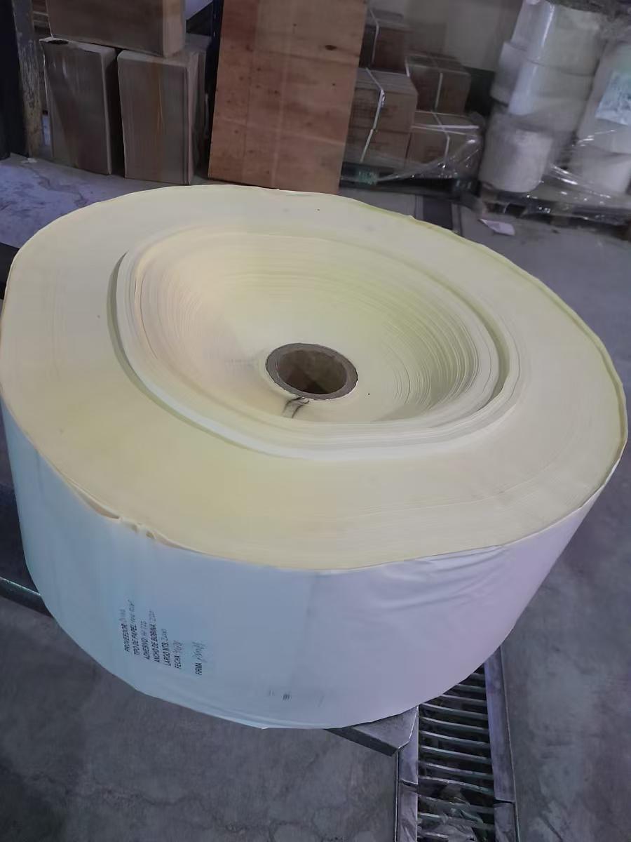 Label materials tension control is very important.