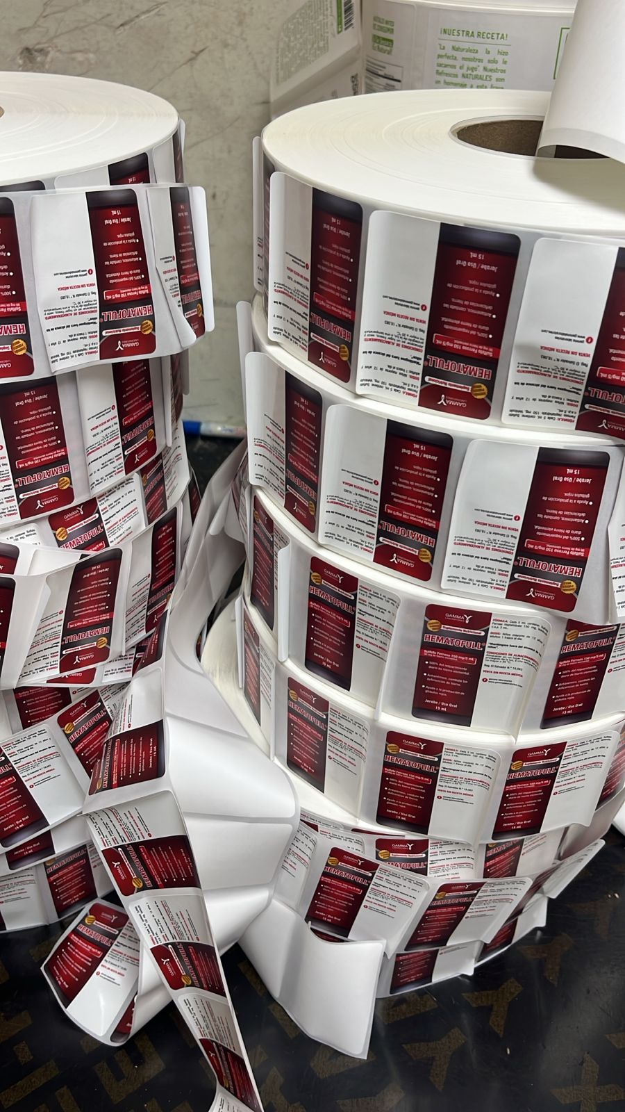 Tension control is extremely critical in self-adhesive label materials,it will affect printing company use!